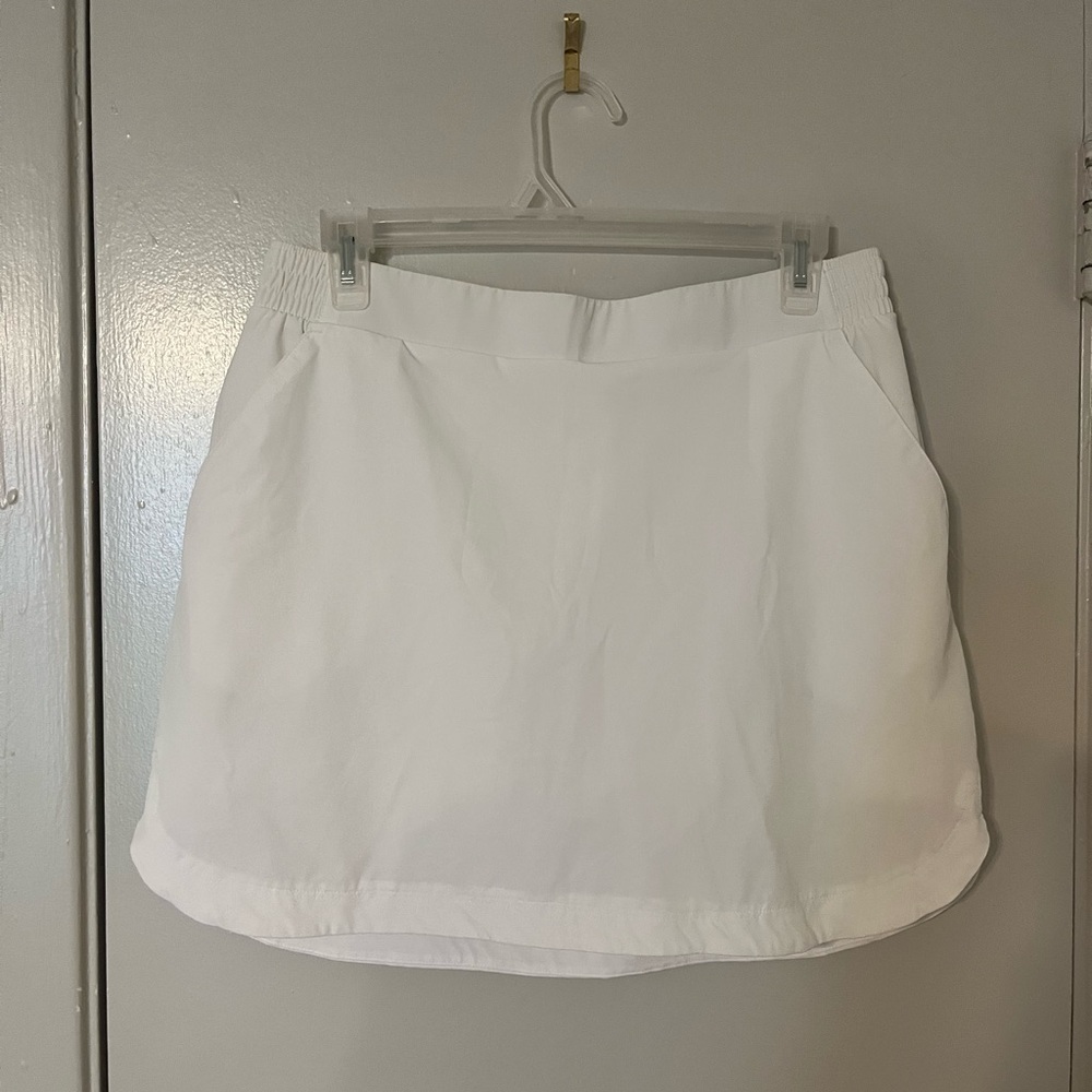 CALIA Women's White Golf Athletic Tennis Skirt Pockets Medium